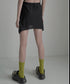 Asymmetric Skirted Flare Pants